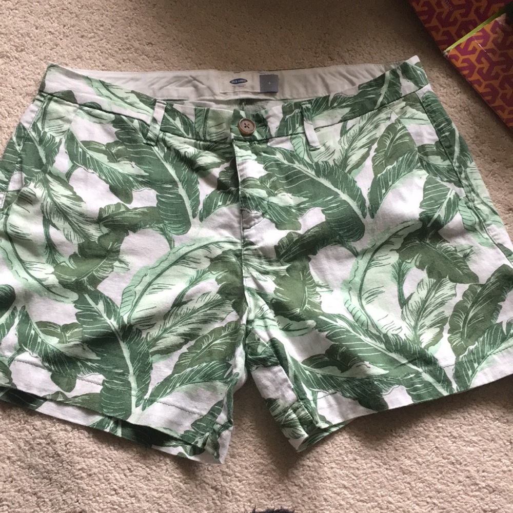 Linen shorts